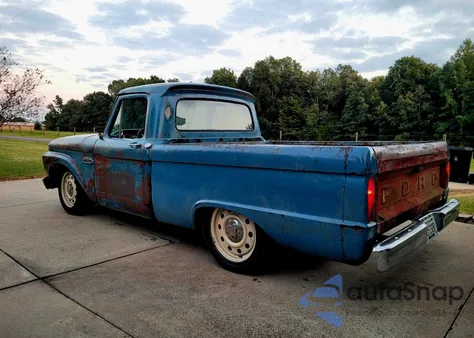 1965 Ford F100 from USA, damaged, VIN F10DK709012